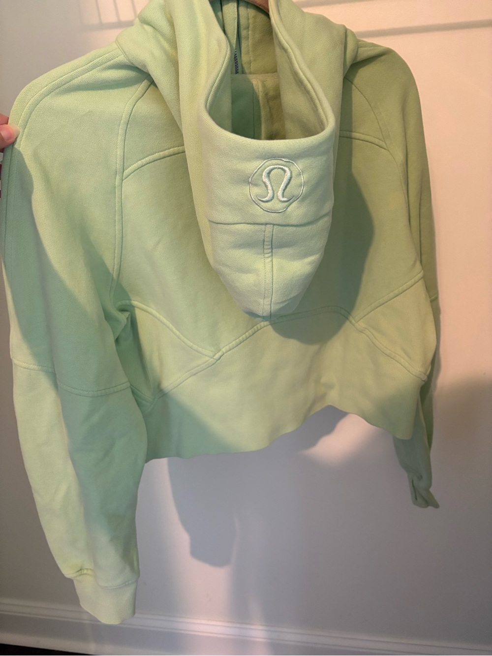 Lululemon Half-Zip Sweatshirt - Light Mint - Picture 5 of 9